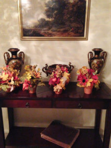 Autumn Centerpieces for the Homeless