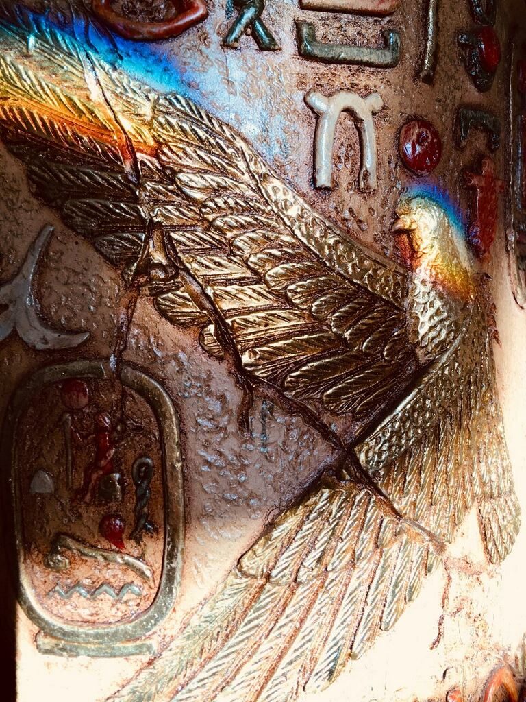 Golden Rainbow Bird
